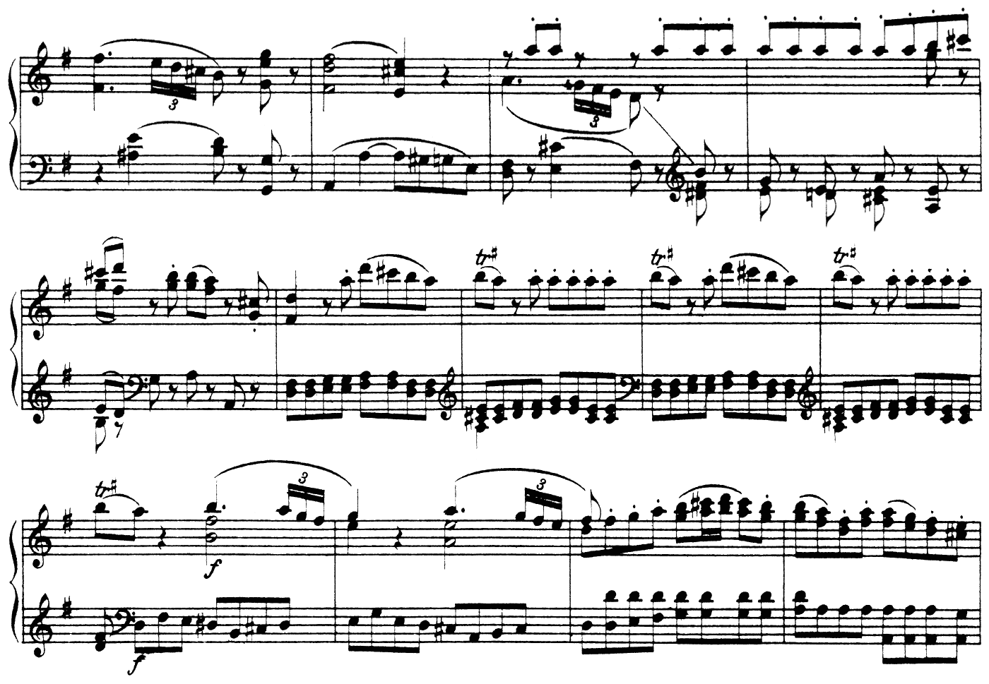 アイネ・クライネ・ナハトムジーク K.525 ピアノ無料楽譜1-03