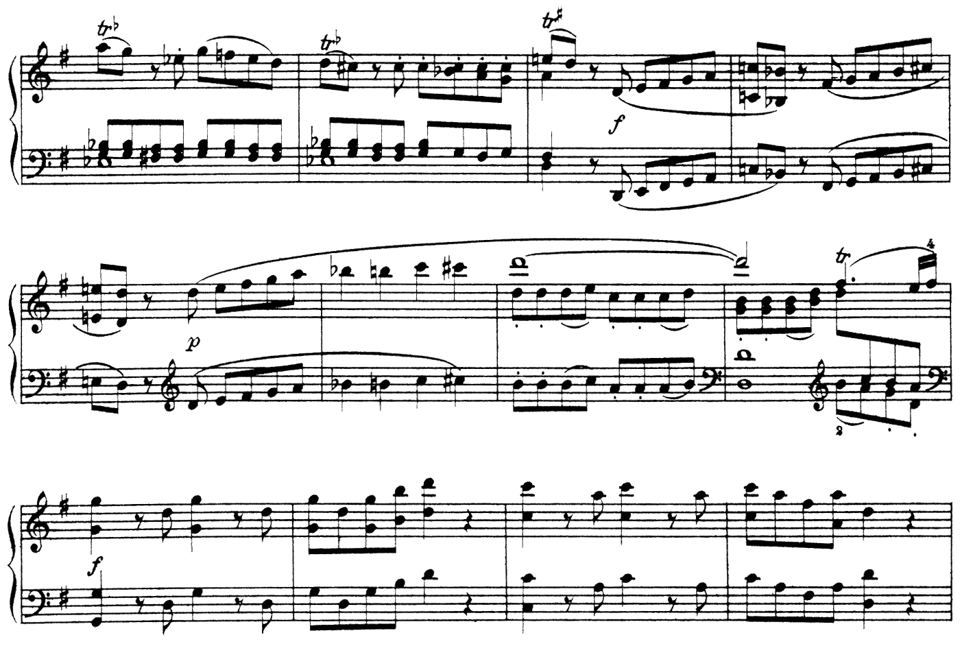 アイネ・クライネ・ナハトムジーク K.525 ピアノ無料楽譜1-06