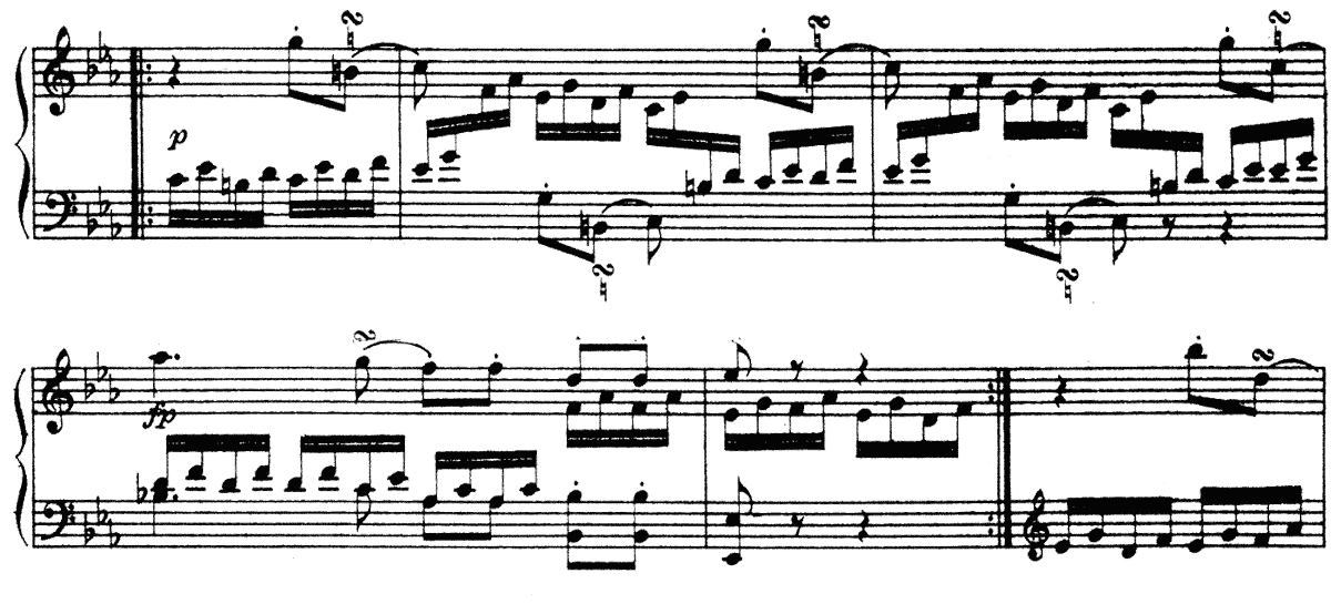 アイネ・クライネ・ナハトムジーク K.525 2nd movement ピアノ無料楽譜07