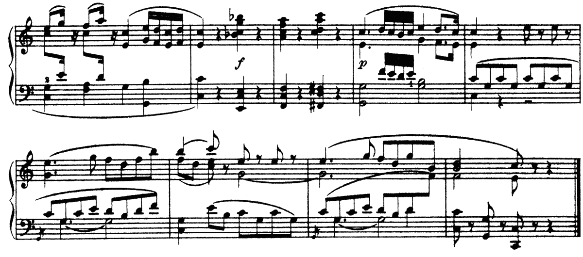 アイネ・クライネ・ナハトムジーク K.525 2nd movement ピアノ無料楽譜12