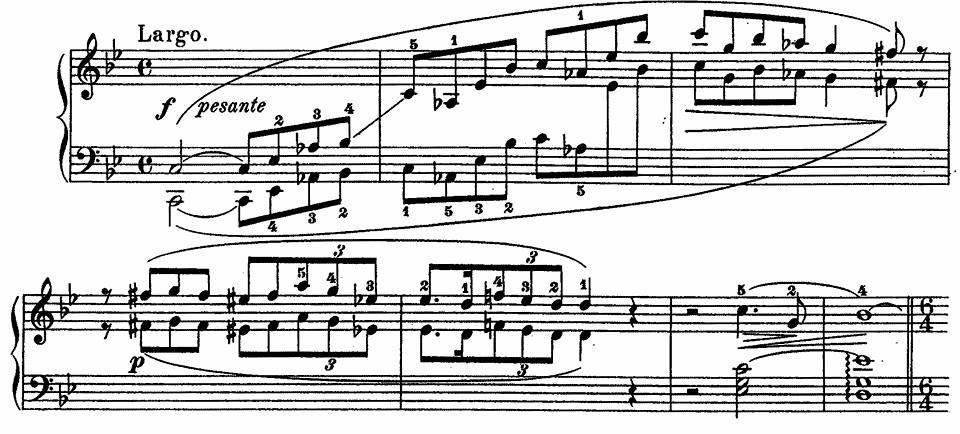 ショパン バラード第1番 ピアノ楽譜その1