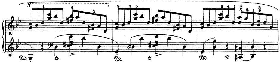 ショパン バラード第1番 ピアノ楽譜その14