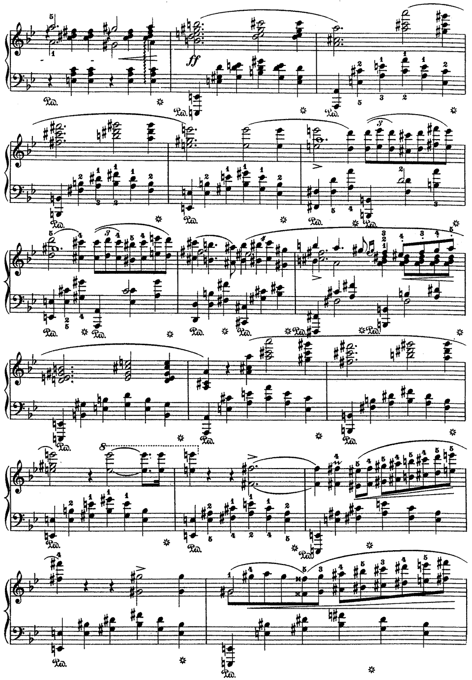 ショパン バラード第1番 ピアノ楽譜その28