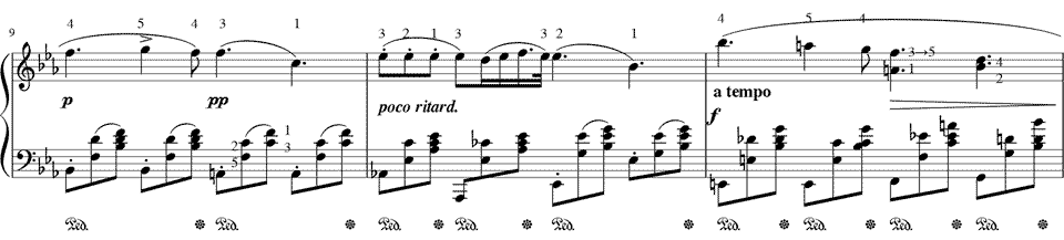 ショパン ノクターン ピアノ楽譜4
