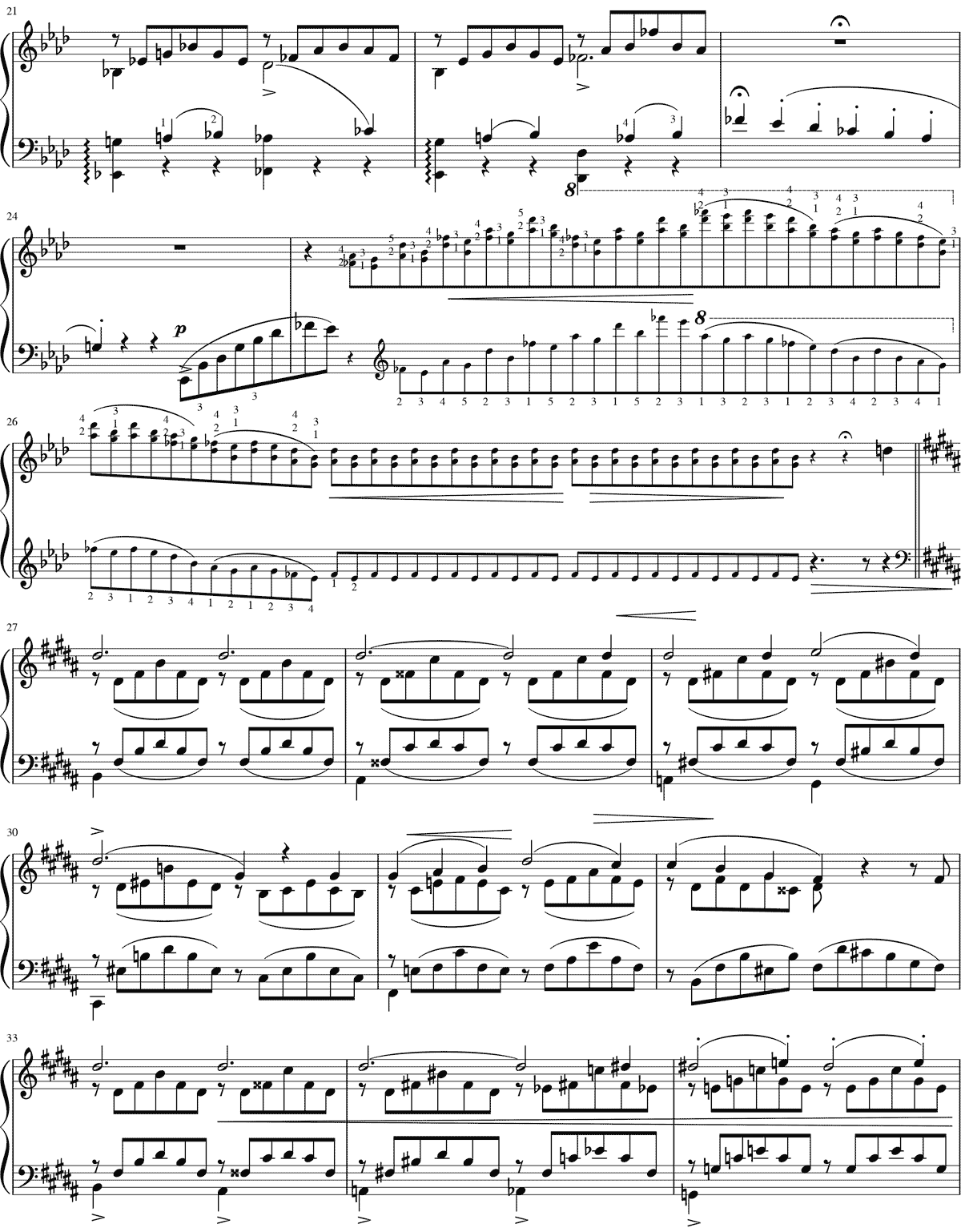愛の夢」3番 -Liebestaume No.3-ピアノ楽譜 - カイセイMusic