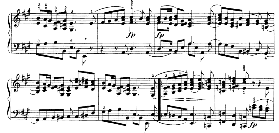シューマン　大晦日の歌　ピアノ楽譜2