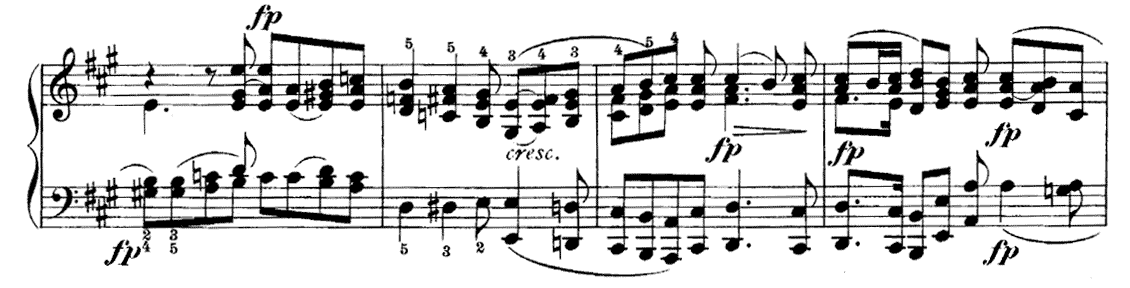 シューマン　大晦日の歌　ピアノ楽譜3