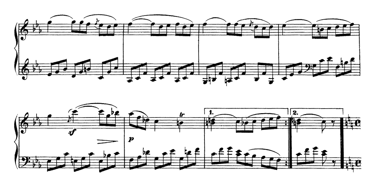ベートーヴェン「ゴッド・セイヴ・ザ・キング」による7つの変奏曲　ピアノ無料楽譜 変奏曲5-2