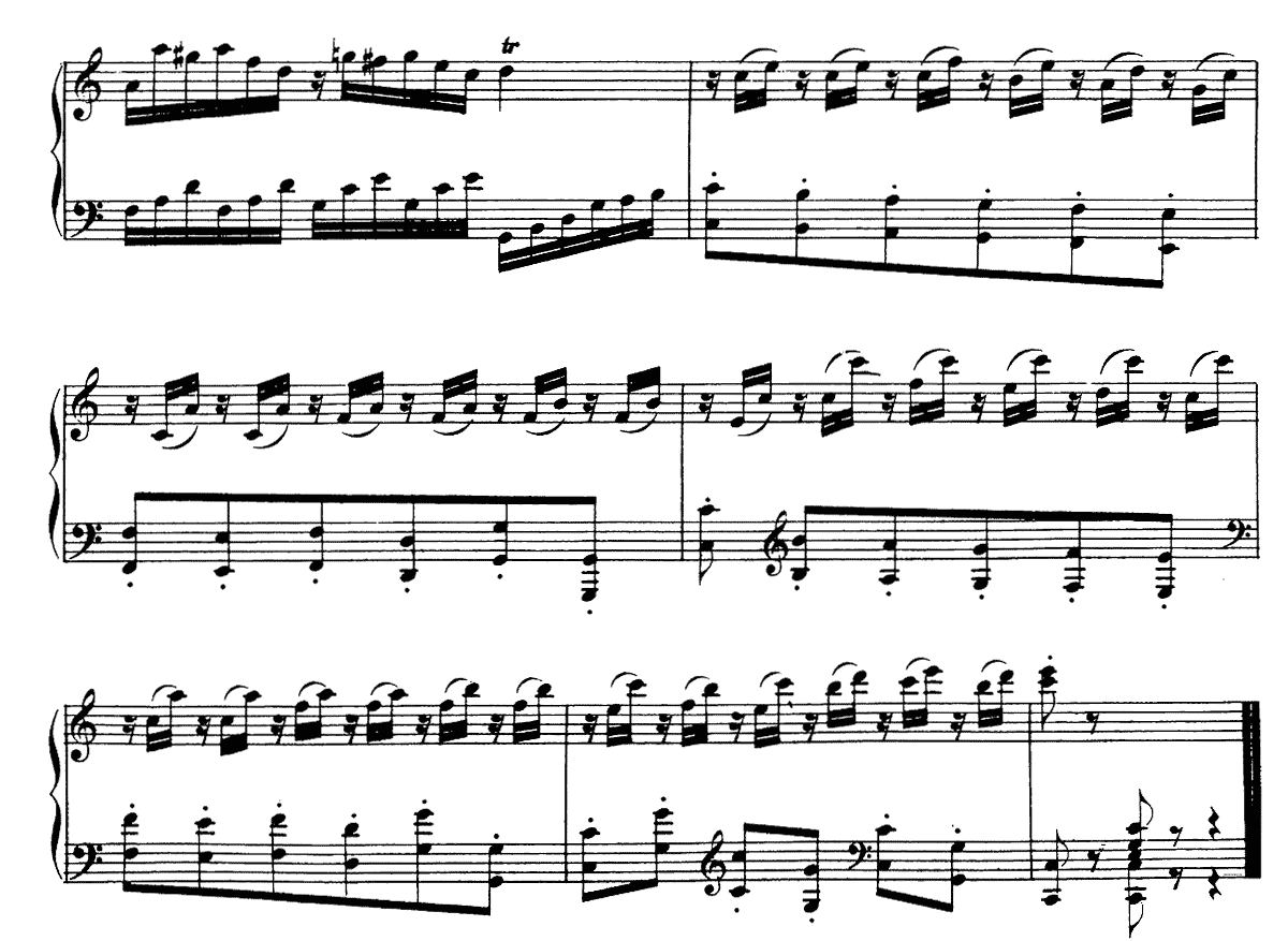 ベートーヴェン「ゴッド・セイヴ・ザ・キング」による7つの変奏曲　ピアノ無料楽譜 変奏曲7-7