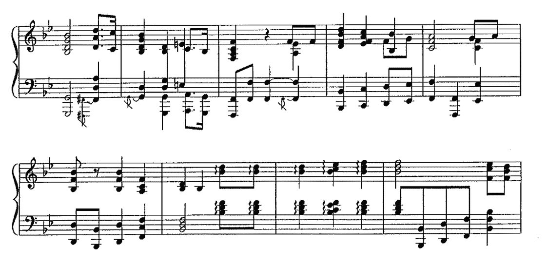 ラフマニノフ編曲「星条旗」 ピアノ無料楽譜2