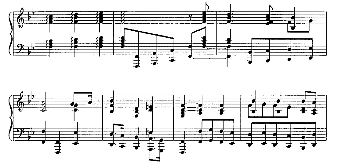 ラフマニノフ編曲「星条旗」 ピアノ無料楽譜3