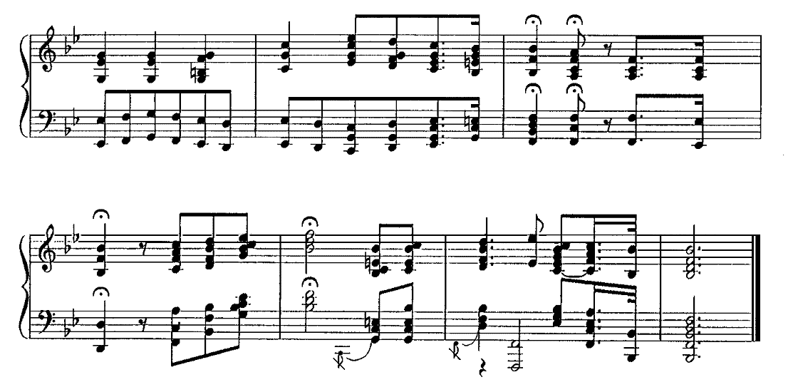 ラフマニノフ編曲「星条旗」 ピアノ無料楽譜4