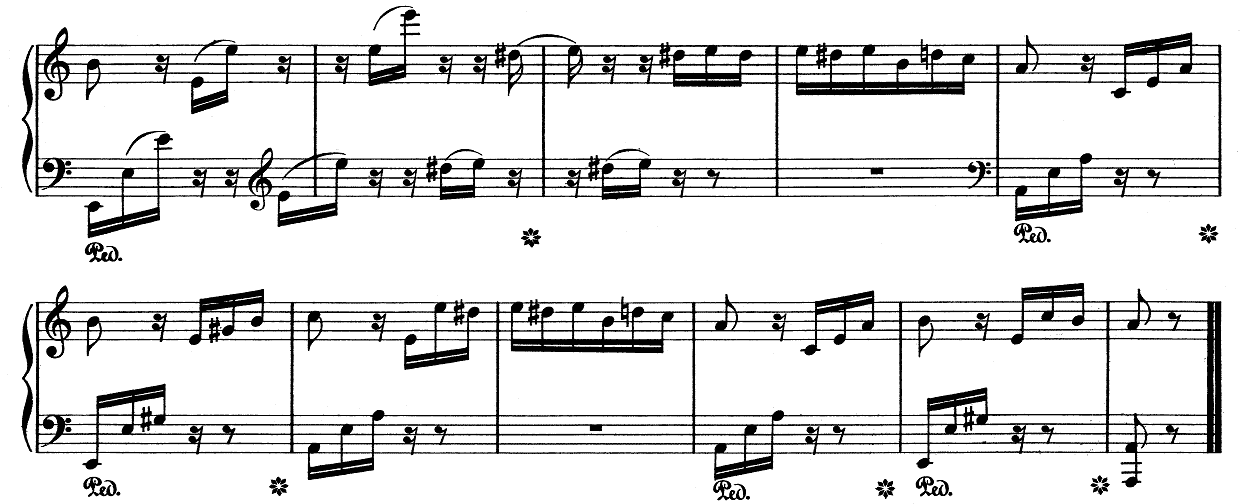 ベートーヴェン エリーゼのために WoO59 ピアノ無料楽譜9