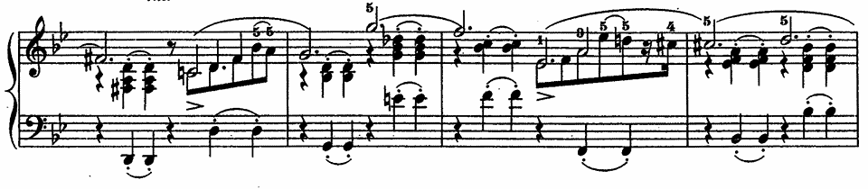 ショパン バラード第1番 ピアノ楽譜その3