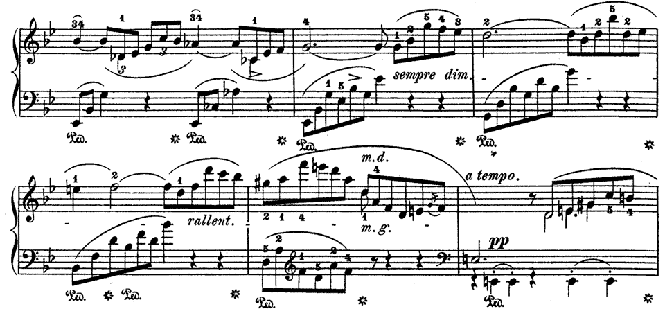 ショパン バラード第1番 ピアノ楽譜その24