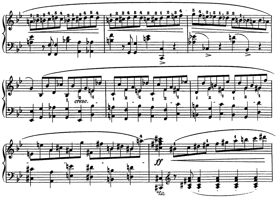 ショパン バラード第1番 ピアノ楽譜その51